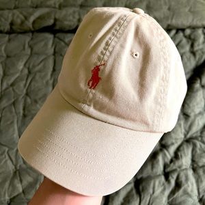 Taupe Polo Ralph Lauren Hat